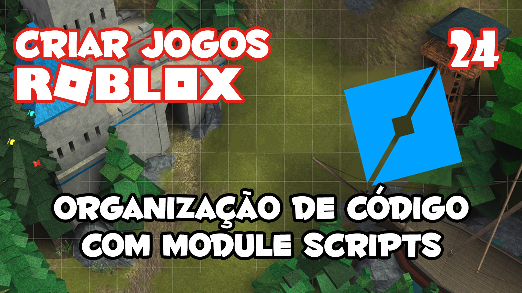 ModuleScripts: Código Roblox Organizado por Módulos e Reutilizável - Como  Criar Jogos no Roblox #24