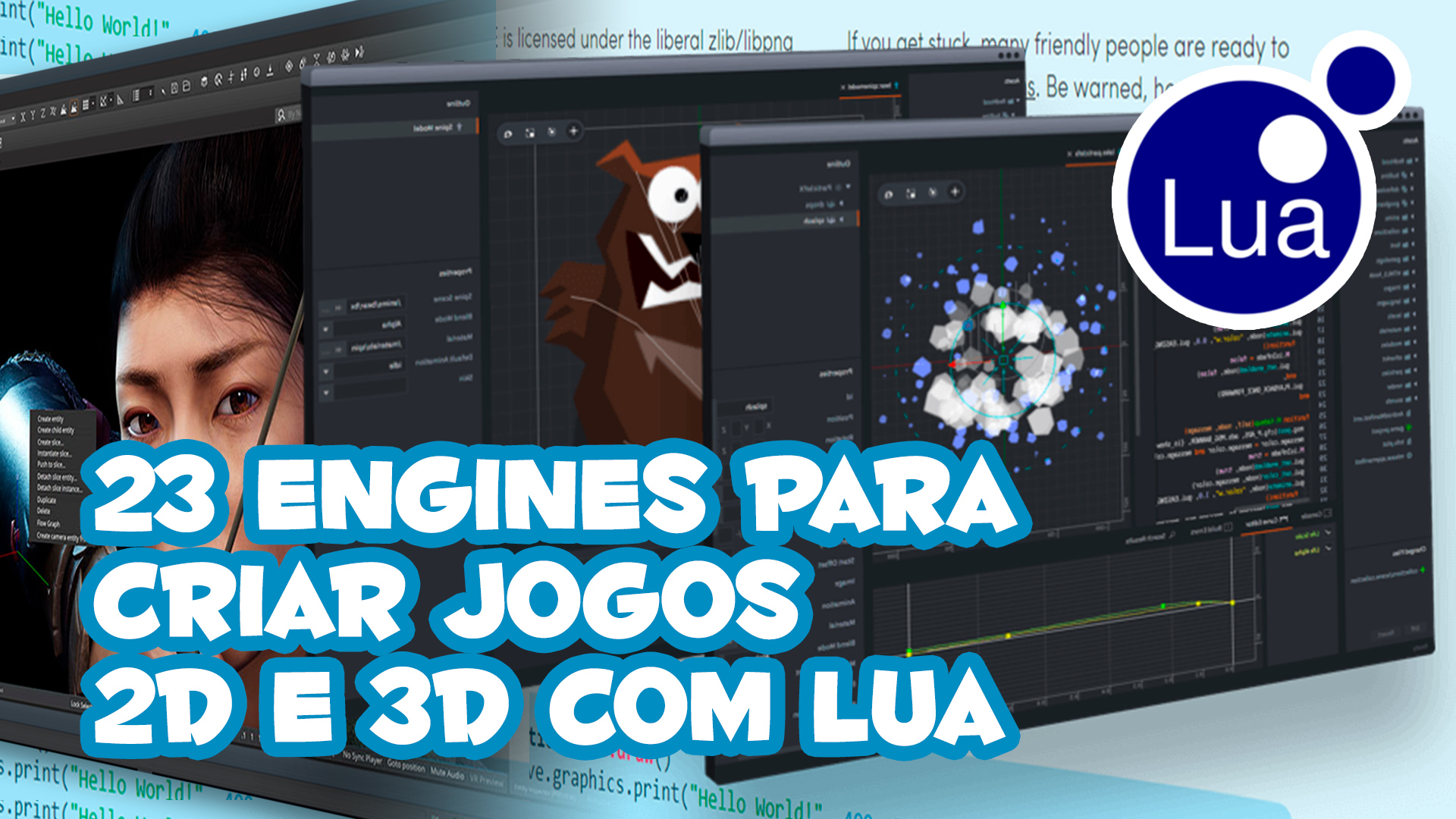 23 Motores para você Criar Jogos com Lua (Engines, Frameworks